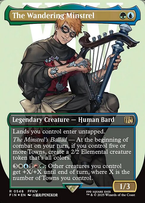The Wandering Minstrel (FIN 548) [Final Fantasy]