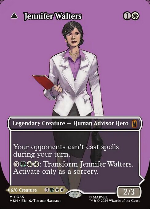 Jennifer Walters // The Sensational She-Hulk (Borderless) (MSH 355) [Marvel Super Heroes]