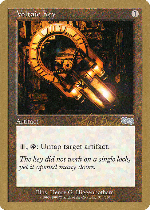 Voltaic Key (WC99 kb314) [World Championship Decks 1999]