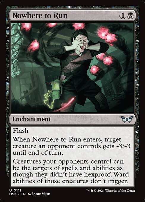Nowhere to Run (DSK 111) [Duskmourn: House of Horror]