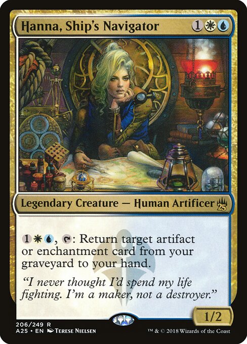 Hanna, Ship's Navigator (A25 206) [Masters 25]