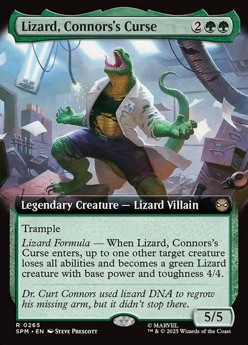 Lizard, Connors's Curse (SPM 265) [Marvel's Spider-Man]