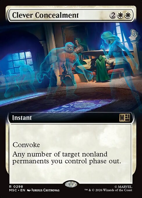 Clever Concealment (MSC 298) [Marvel Super Heroes Commander]