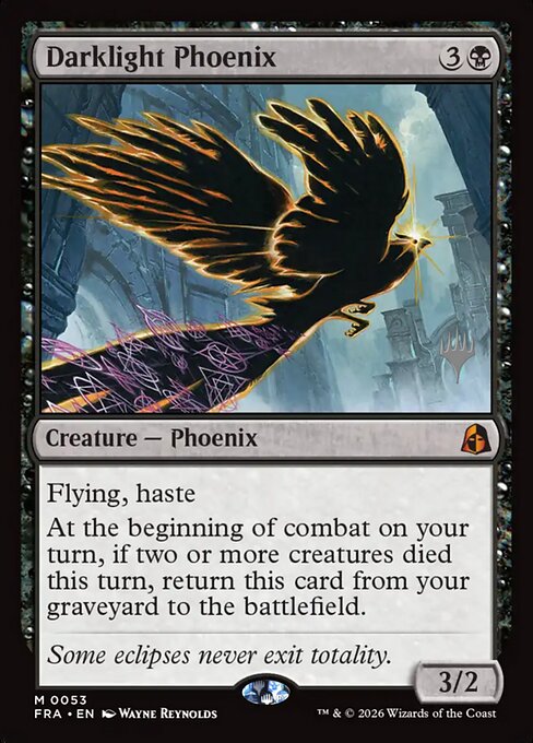 Darklight Phoenix (PFRA 53p) [Reality Fracture Promos]