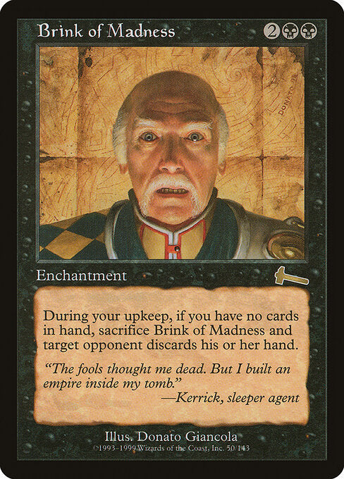 Brink of Madness (ULG 50) [Urza's Legacy]