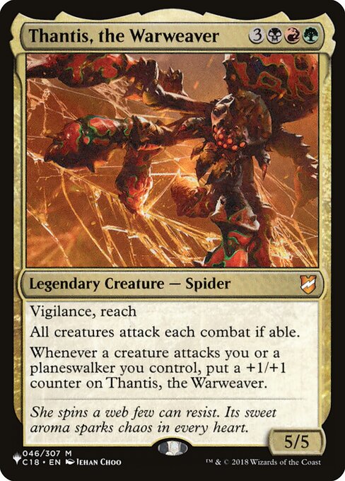 Thantis, the Warweaver (PLST C18-46) [The List]