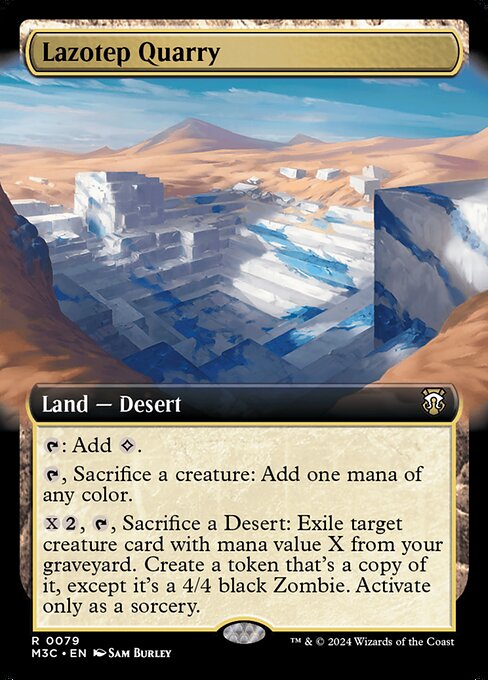 Lazotep Quarry (M3C 79) [Modern Horizons 3 Commander]