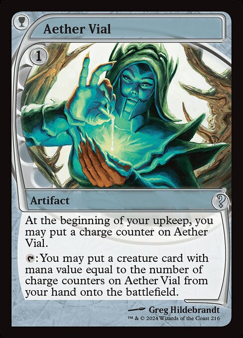 Aether Vial (MB2 216) [Mystery Booster 2]