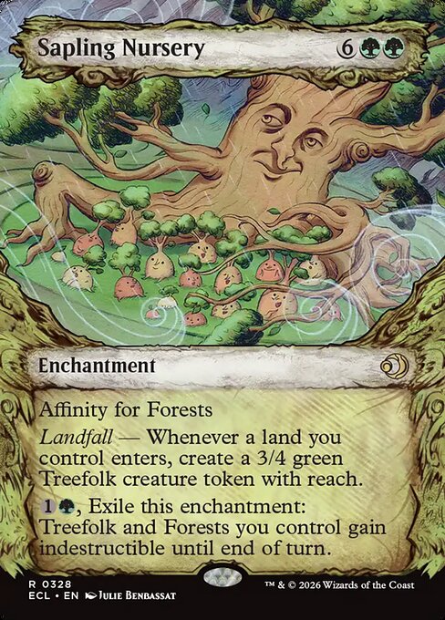 Sapling Nursery (ECL 328) [Lorwyn Eclipsed]