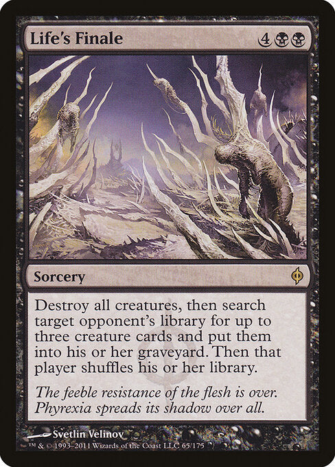 Life's Finale (NPH 65) [New Phyrexia]