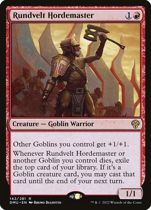 Rundvelt Hordemaster (DMU 142) [Dominaria United]
