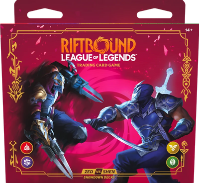 Riftbound: League of Legends TCG Vendetta - Showdown Deck: Zed vs Shen